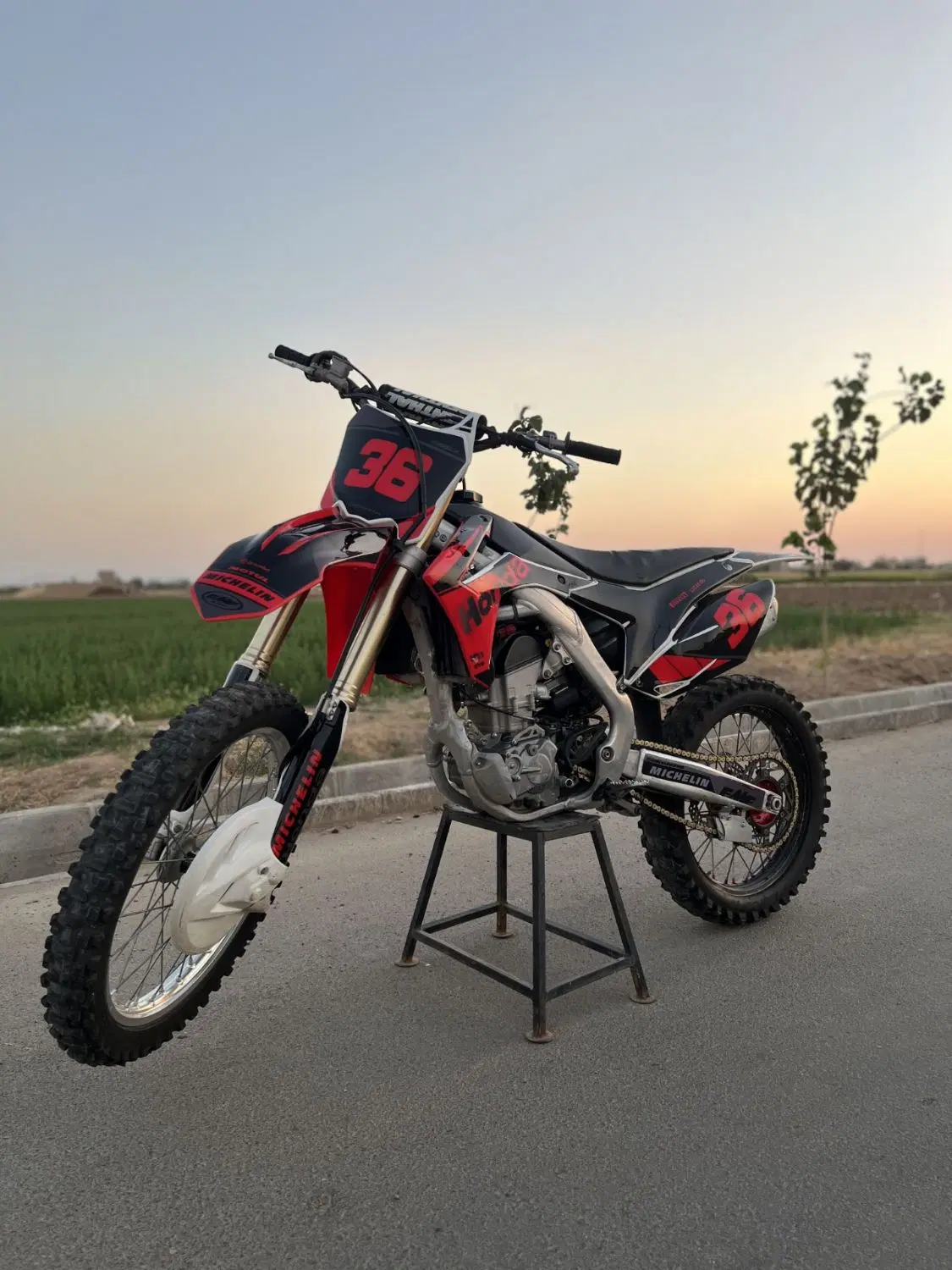 موتور کراس crf 250|موتورسیکلت|تهران, درختی|دیوار