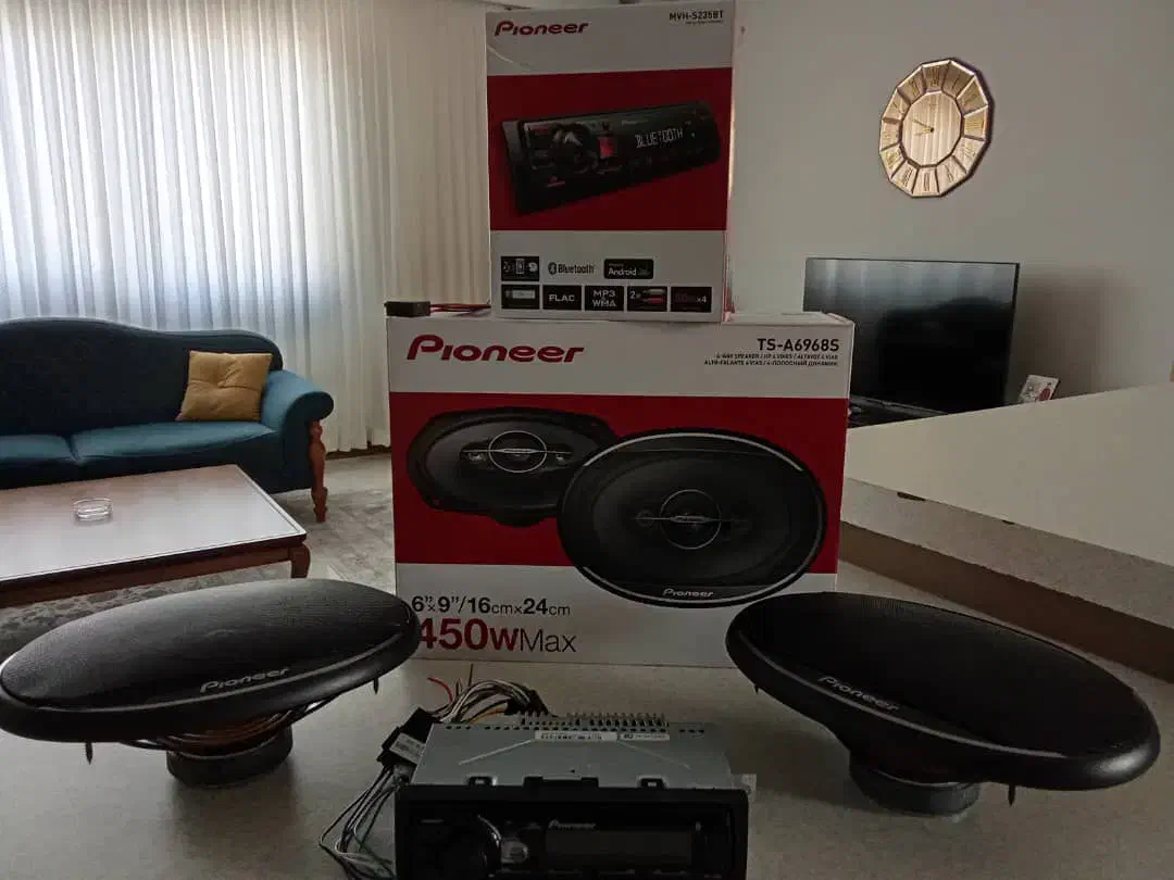 ضبط و باند پایونیر در حد نو کاملا سالم|قطعات یدکی و لوازم جانبی|تهران, زاهد گیلانی|دیوار