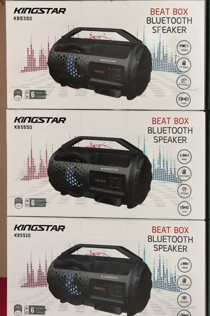 انواع اسپیکرهای بلوتوثی کینگ استار ( اقساطی )|پخشکننده همراه|خوی, |دیوار