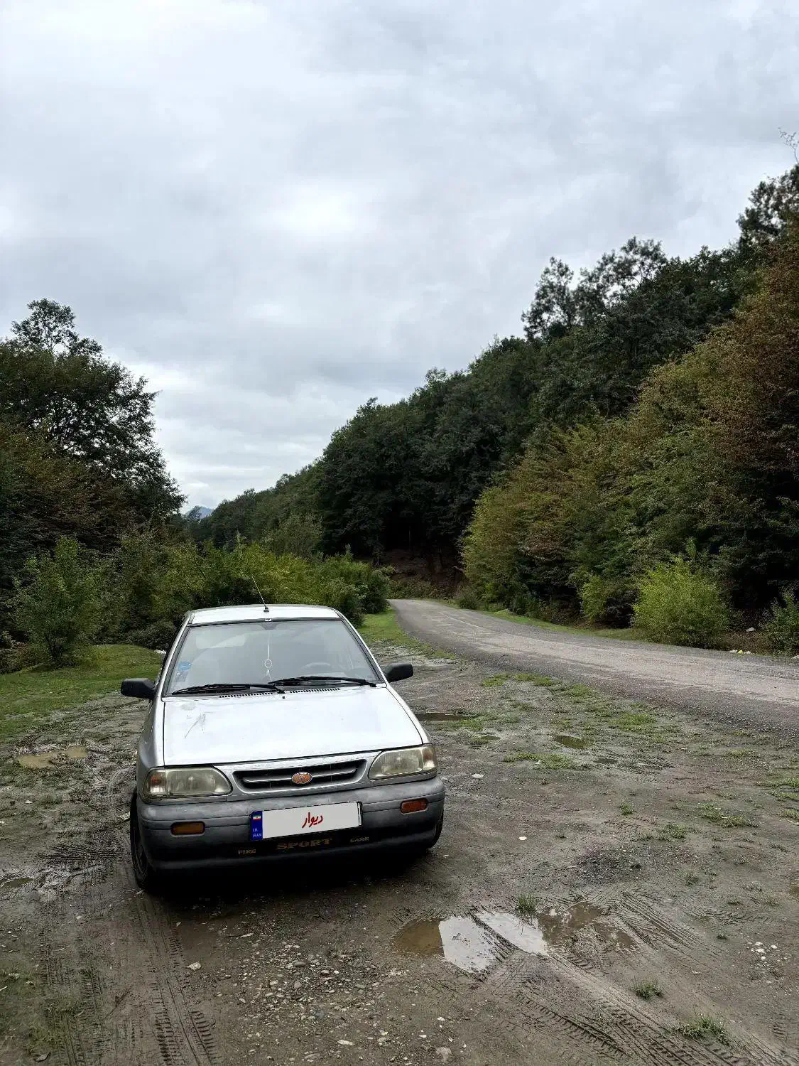 پراید دوگانه کارخانه مدل 87|خودرو سواری و وانت|رشت, گلزاران|دیوار