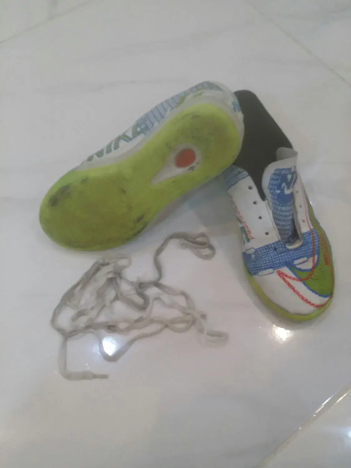 کفش ورزشی فوتبال سالن و چمن سایز 35 ...|تجهیزات ورزشی|مشهد, تلگرد|دیوار