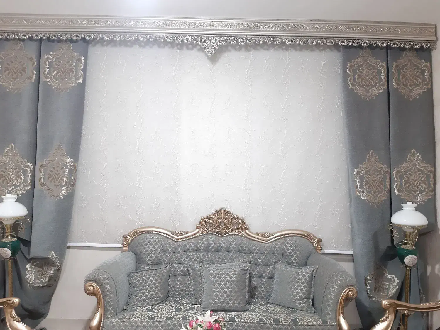 پرده زبرا|پرده، رانر، رومیزی|چهاردانگه (تهران), |دیوار
