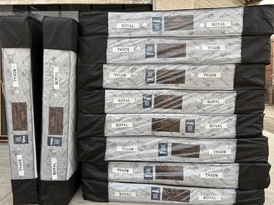 تشک مدل آریا فنر کربن رویال همراه با کارو زیپدار|تشک تختخواب|پاکدشت, پاکدشت (مامازند)|دیوار