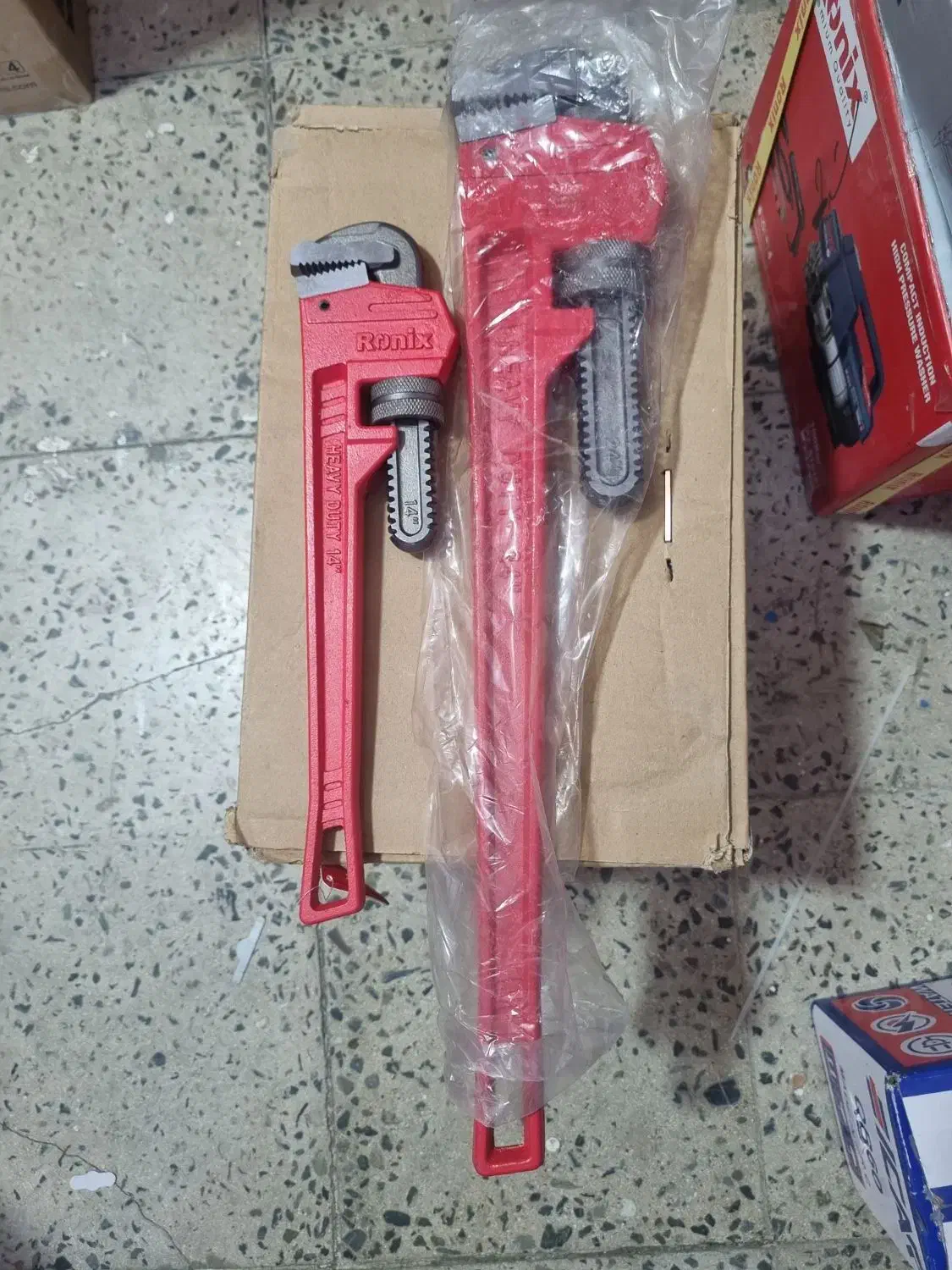 آچار لوله گیر شلاقی رونیکس RONIX (ابزار راینو)|ابزارآلات|مریوان, |دیوار