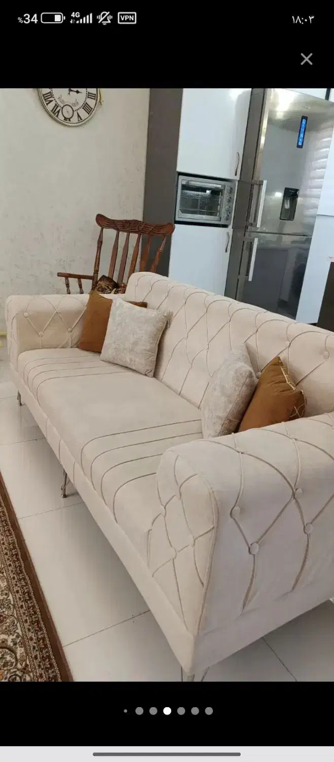 مبل نیم ست|مبلمان خانگی و میز عسلی|تبریز, |دیوار