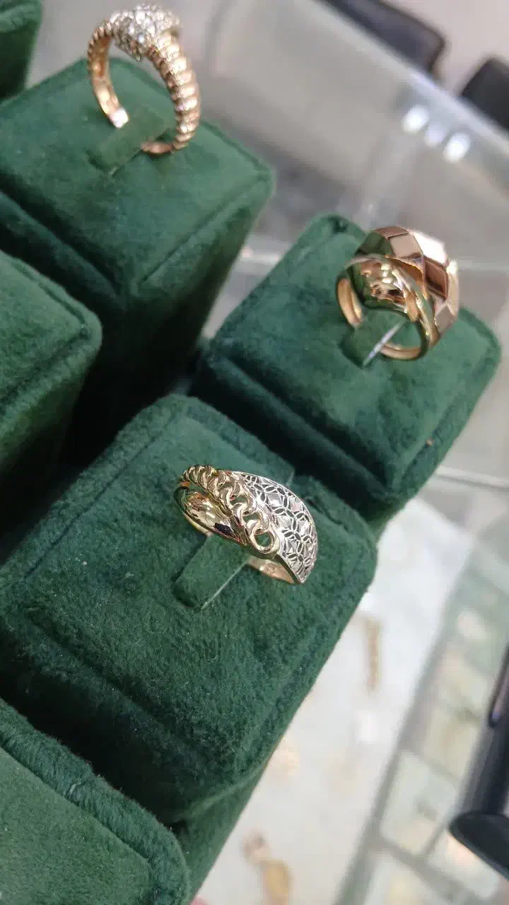 انگشتر طلا خوشگل از نیم گرم|جواهرات|خلجستان, |دیوار