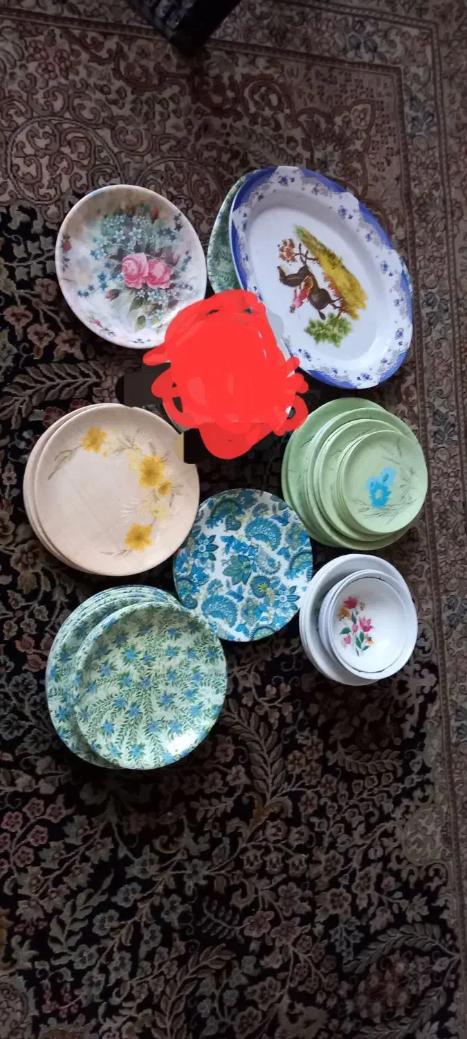 قابلمه گل پنبه ای|ظروف پخت‌وپز|شاندیز, |دیوار