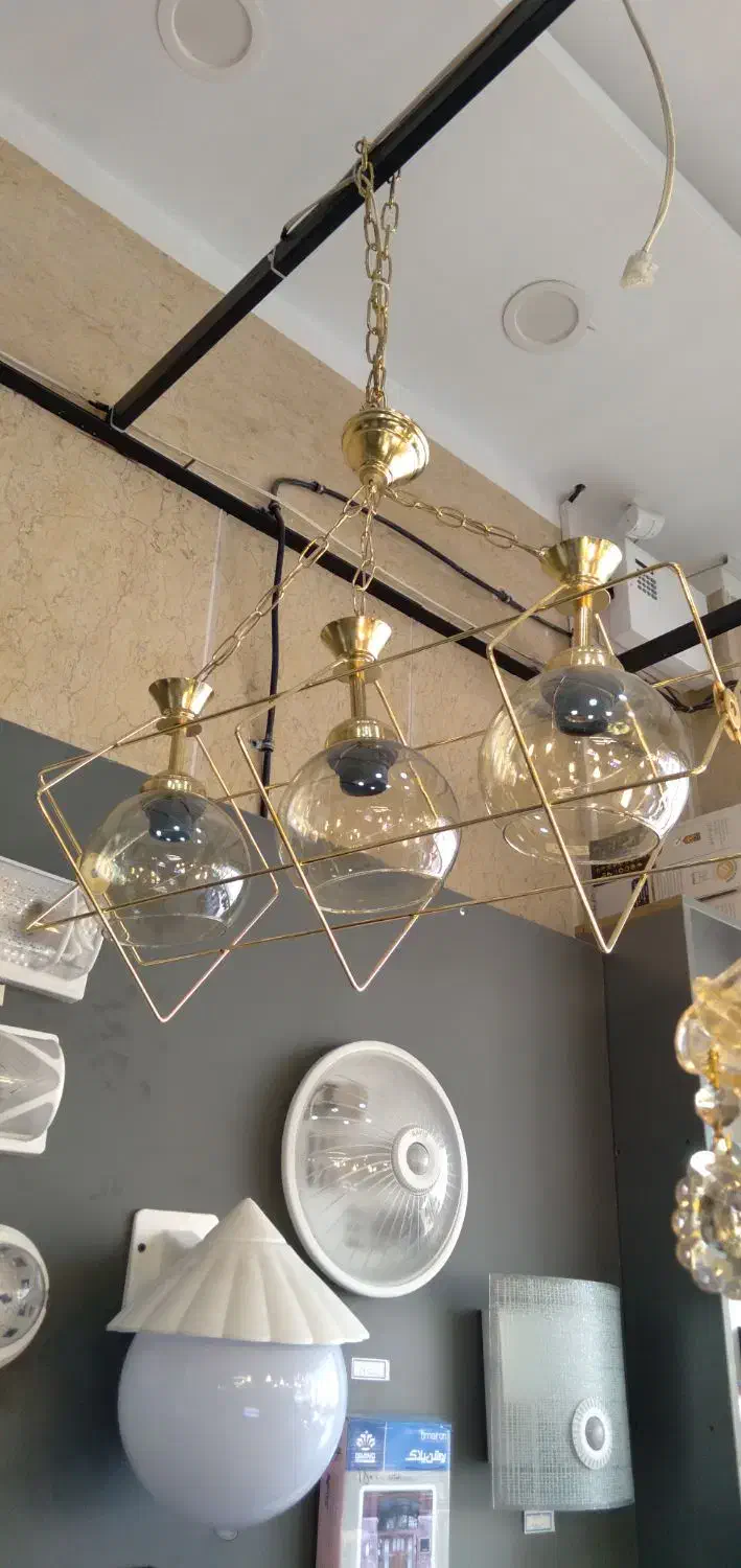 لوستر۳تایی|لوستر و چراغ آویز|شهریار, شهرک شاهد|دیوار