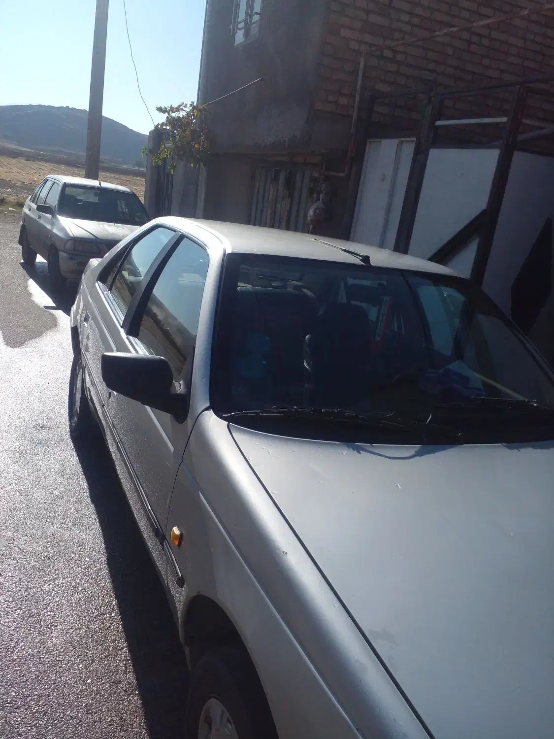 پژو 405 GLX نقره ای|خودرو سواری و وانت|صحنه, |دیوار