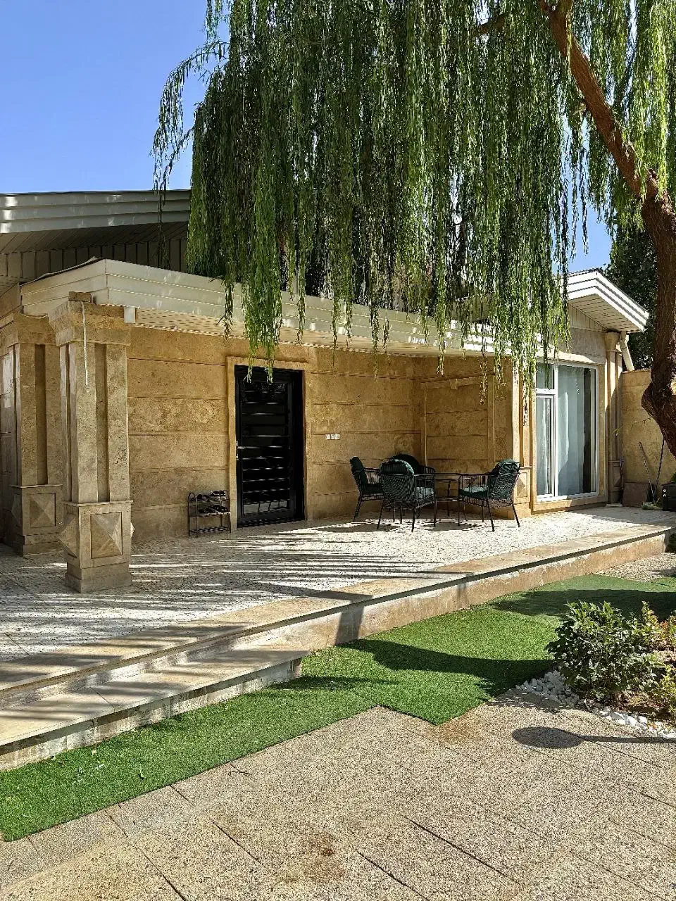 اجاره روزانه/باغ ویلا/فول امکانات/تجربه فوق العاده|اجارهٔ کوتاهمدت ویلا و باغ|کرج, حصارک پایین|دیوار