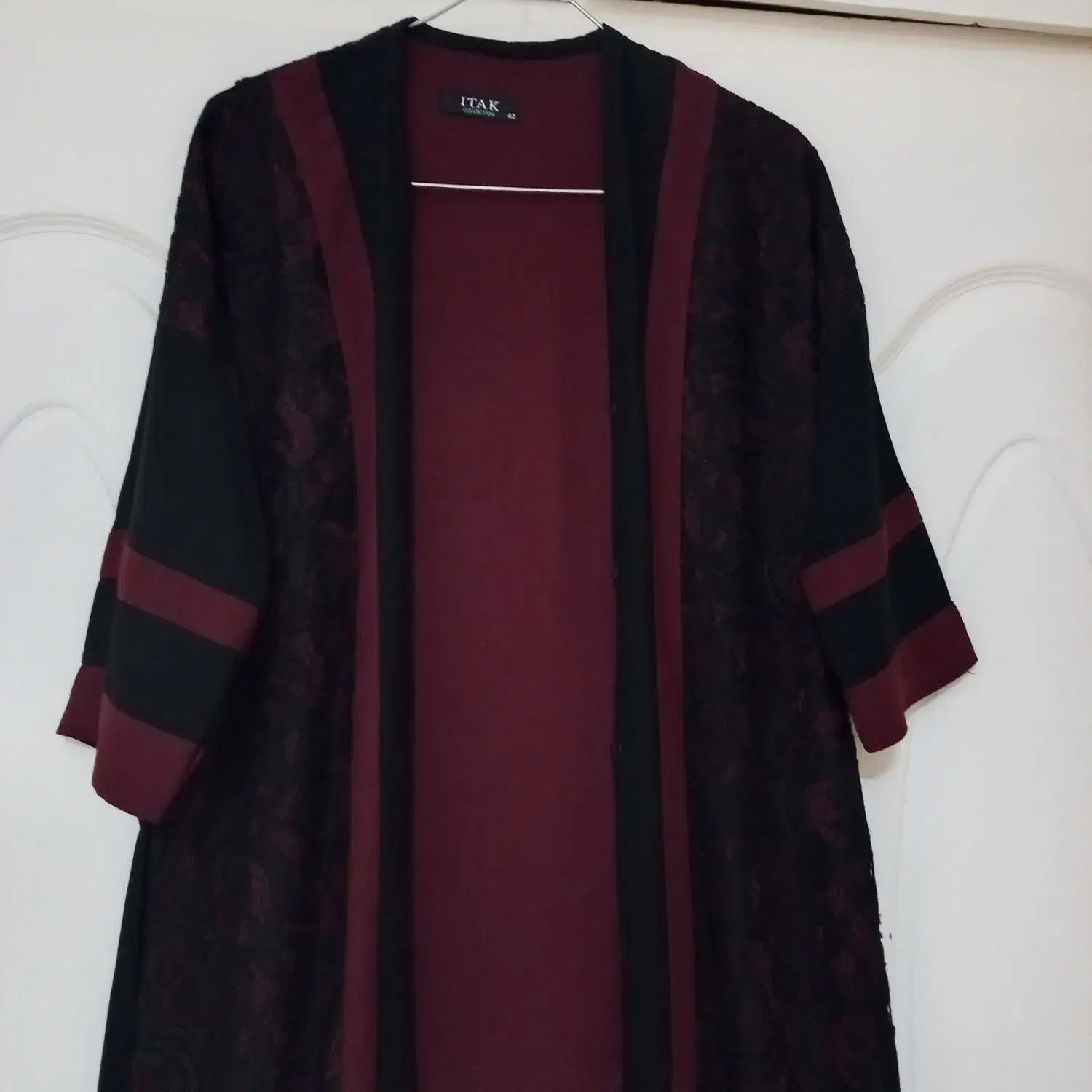 مانتو مشکی زرشکی|لباس|دماوند, گیلاوند|دیوار