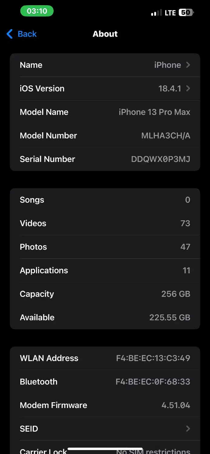 آیفون ۱۳پرومکس کاملانو|موبایل|مشهد, فرهنگیان (شهرک غرب)|دیوار