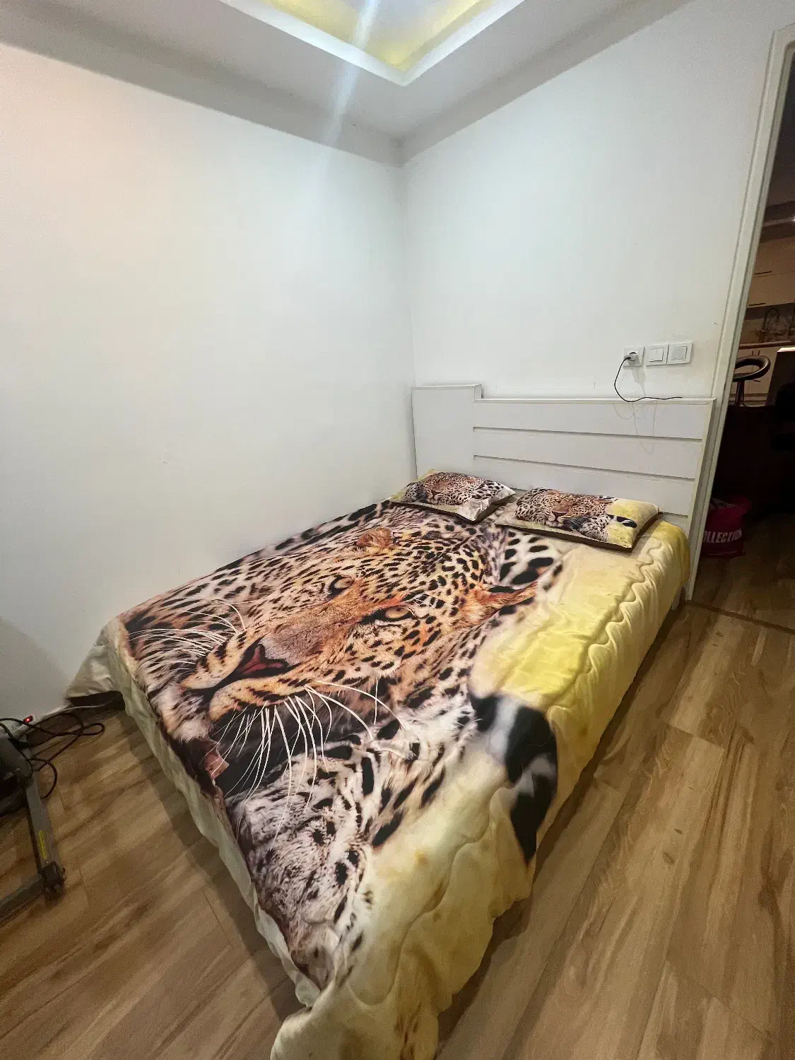 سرویس خواب دونفره چوبی|تخت و سرویس خواب|رشت, جهاد|دیوار