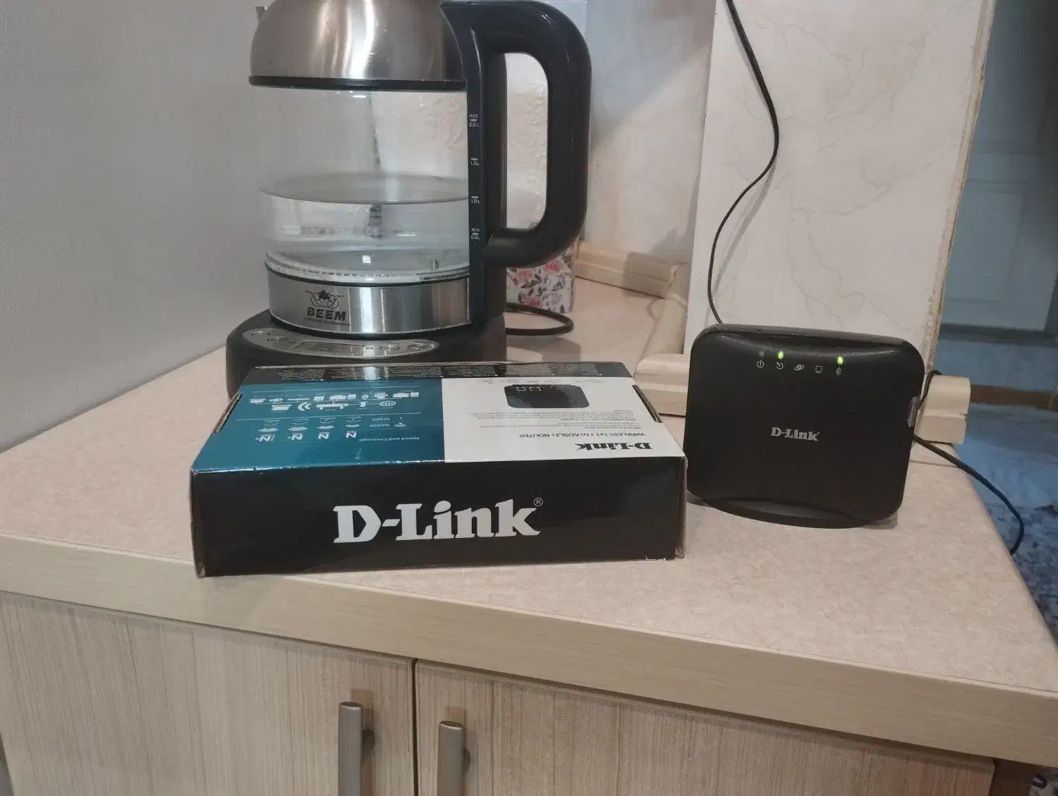 مودم+روتر D-Link 2600U (به همراه کابل CAT6)|مودم و تجهیزات شبکه|تهران, سجاد|دیوار