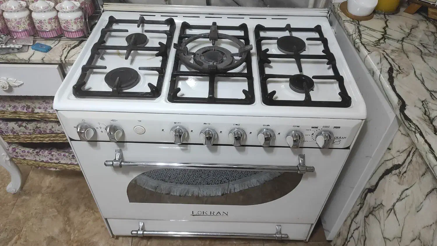 فرگاز لکراین پنج شعله|اجاق گاز و لوازم برقی پخت‌وپز|فولادشهر, B4|دیوار