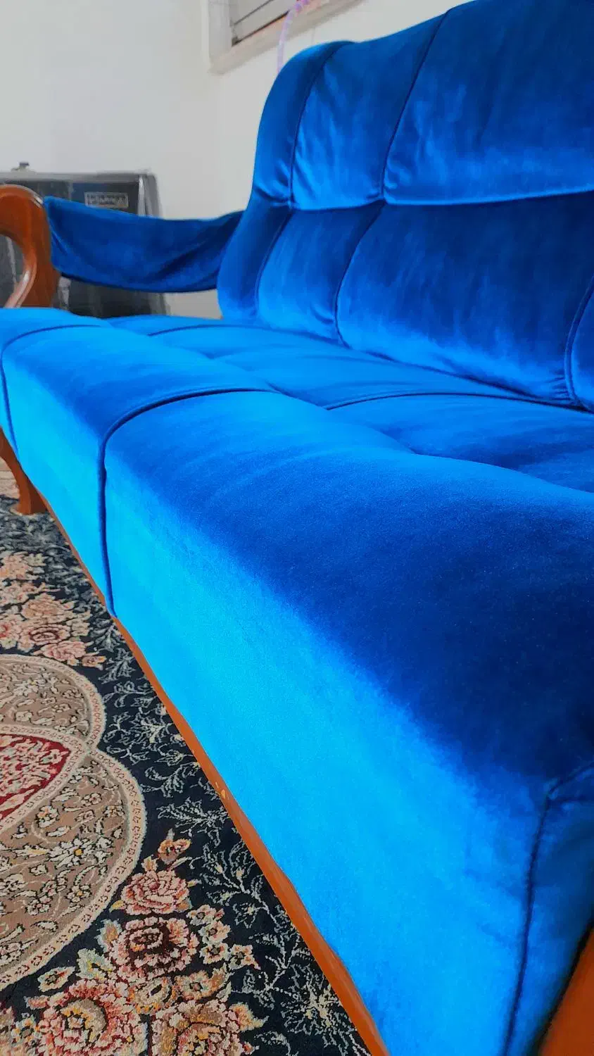 مبل تر تمیز در حد سالم خوش رنگ|مبلمان خانگی و میز عسلی|نوشهر, |دیوار