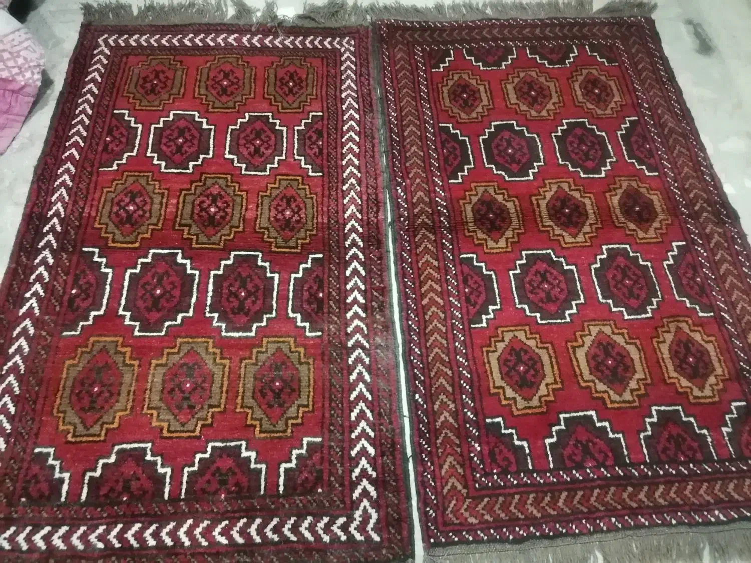 دوتخته زرع و نیم دستباف نو بافت|فرش|تهران, صادقیه|دیوار