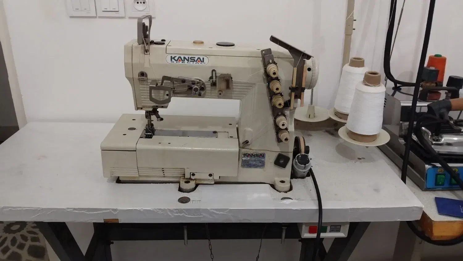 چرخ میاندوزمخصوص پارچه های کشی وتولیدی ها|لوازم خیاطی و بافتنی|نوده خاندوز, |دیوار