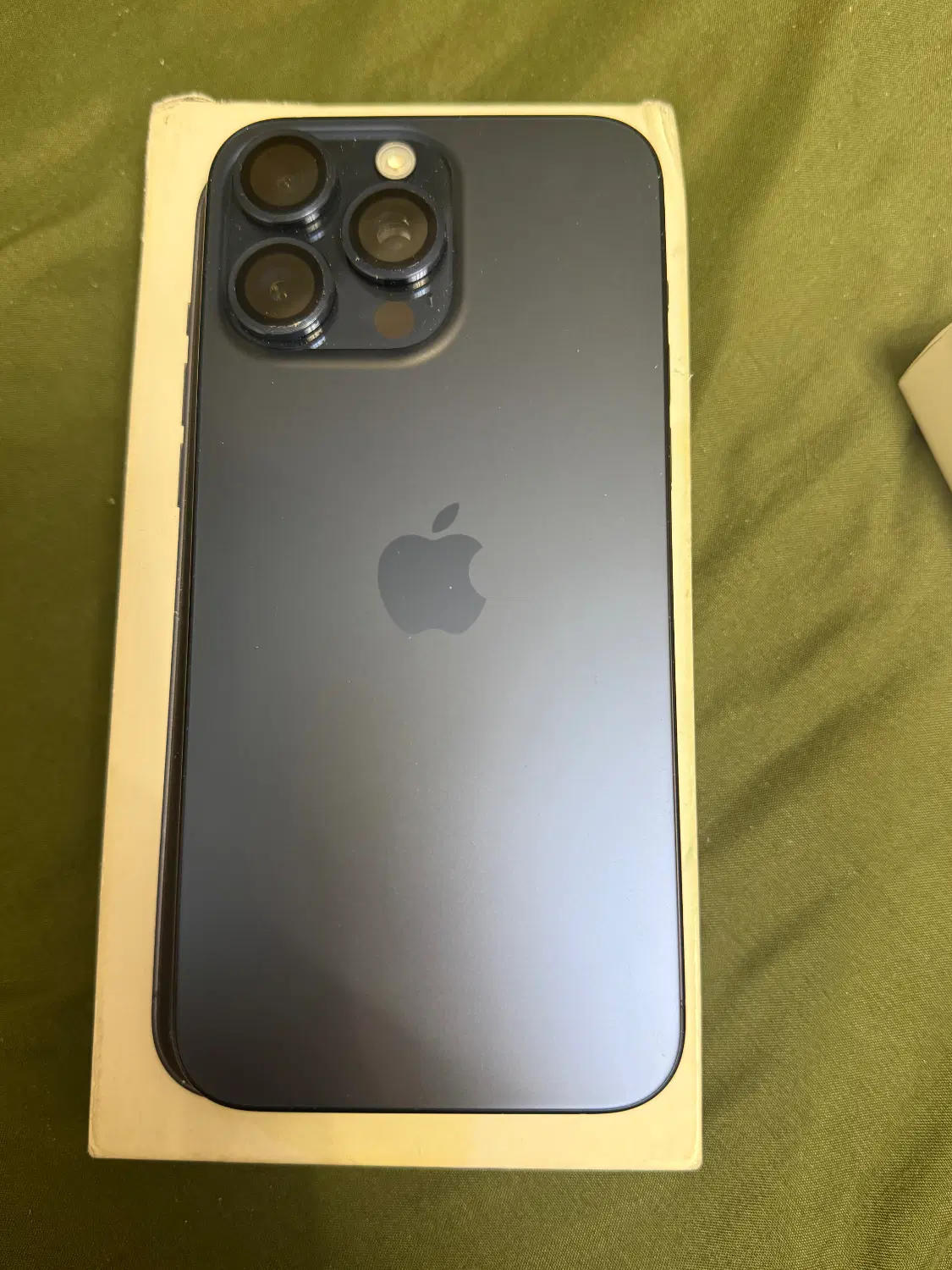 iPhone 15 Pro Max 256GB ZA/A blue کاملا سالم|موبایل|تهران, پاسداران|دیوار