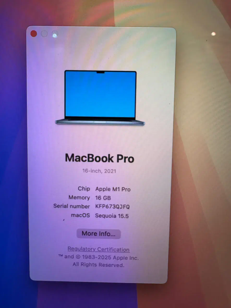 MacBook Pro m1 16 inch همراه با mouse logi g602|رایانه همراه|تهران, توحید|دیوار