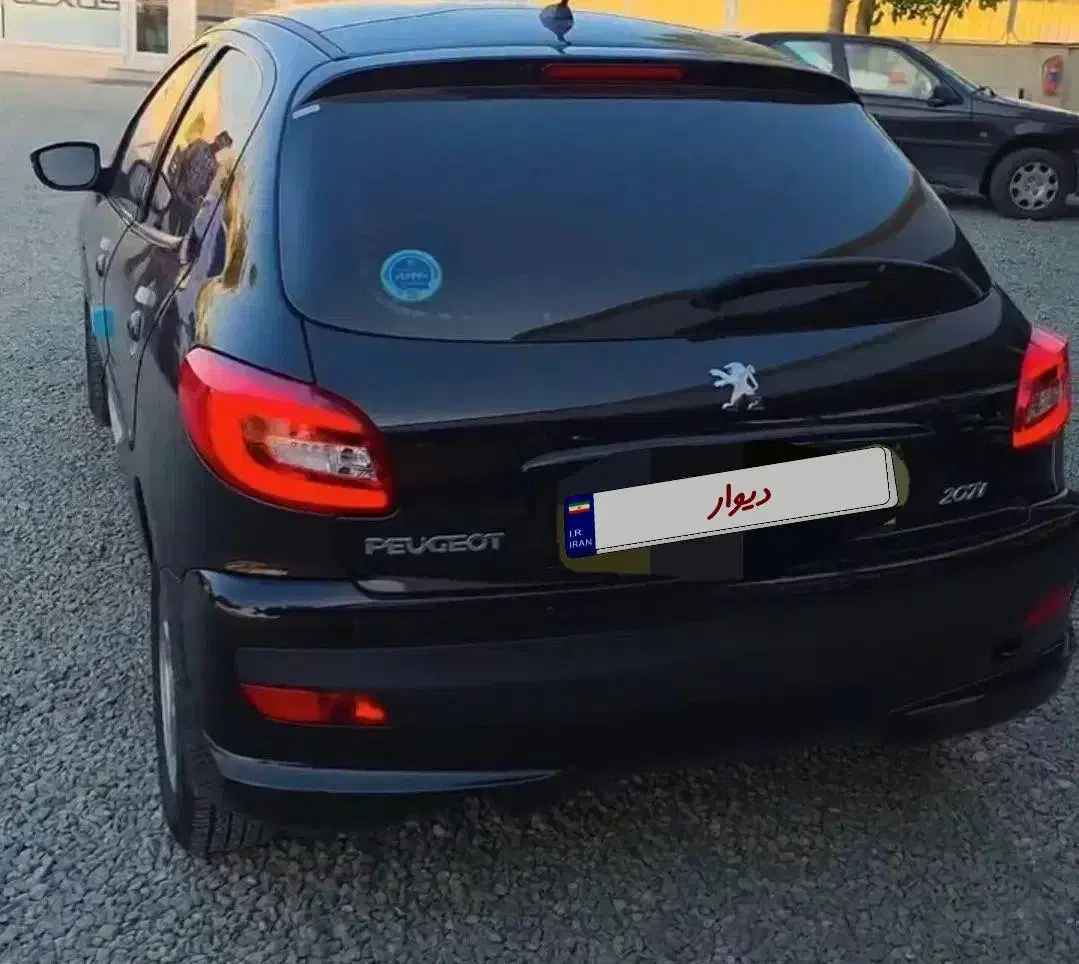 ۲۰۷ پانا ۱۴۰۲ مشکی esp دار|خودرو سواری و وانت|سنندج, |دیوار