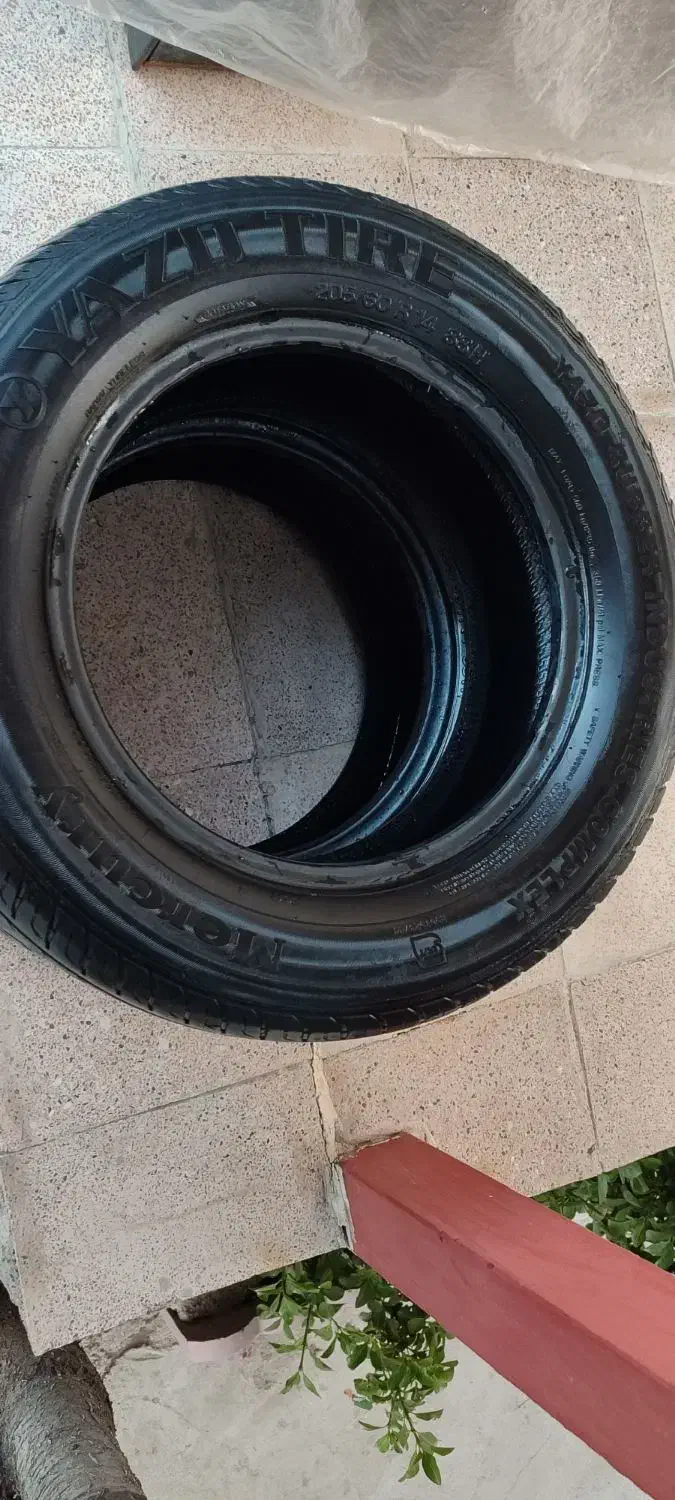 چهار عدد لاستیک پژو205|قطعات یدکی و لوازم جانبی|مشگین شهر, |دیوار