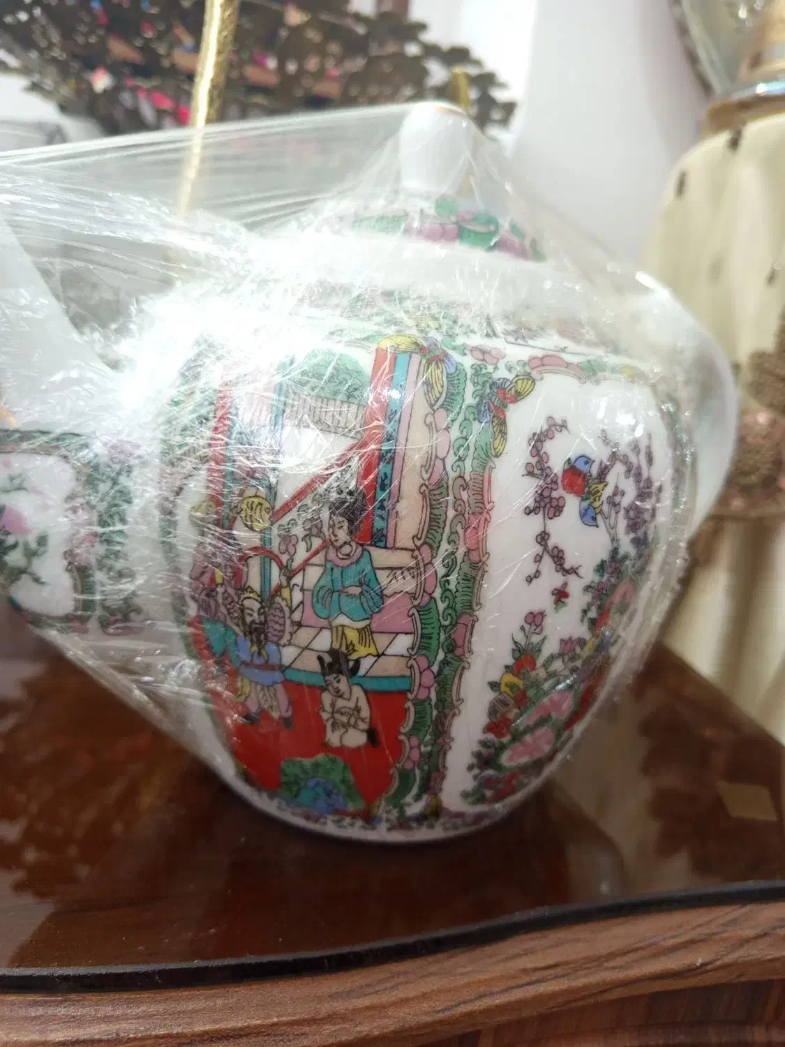 قوری گل مرغی|کلکسیون اشیاء عتیقه|قم, پردیسان|دیوار