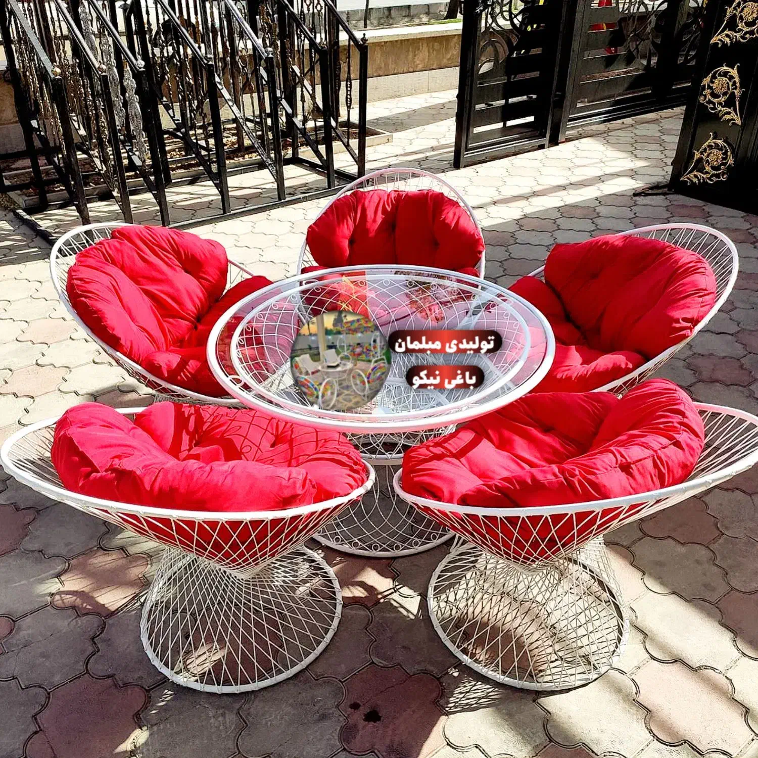 طراحی شیک و مقاوم صندلی باغی / اقتصادی مدل بامبو|صندلی و نیمکت|سلمان‌شهر, |دیوار