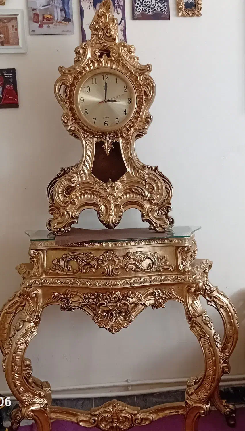 ساعت کنسولی|ساعت دیواری و تزئینی|تبریز, |دیوار