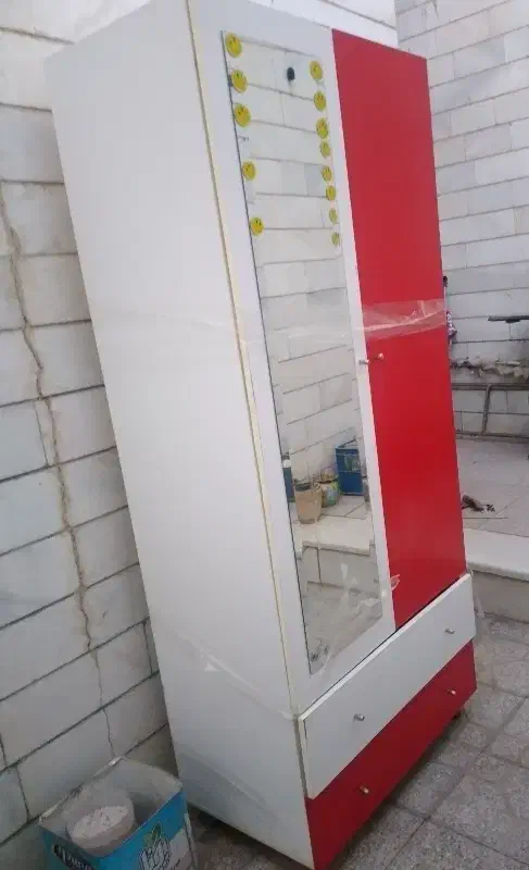 کمد لباس دو در آینه دار|جاکفشی، کمد، دراور|سیرجان, |دیوار