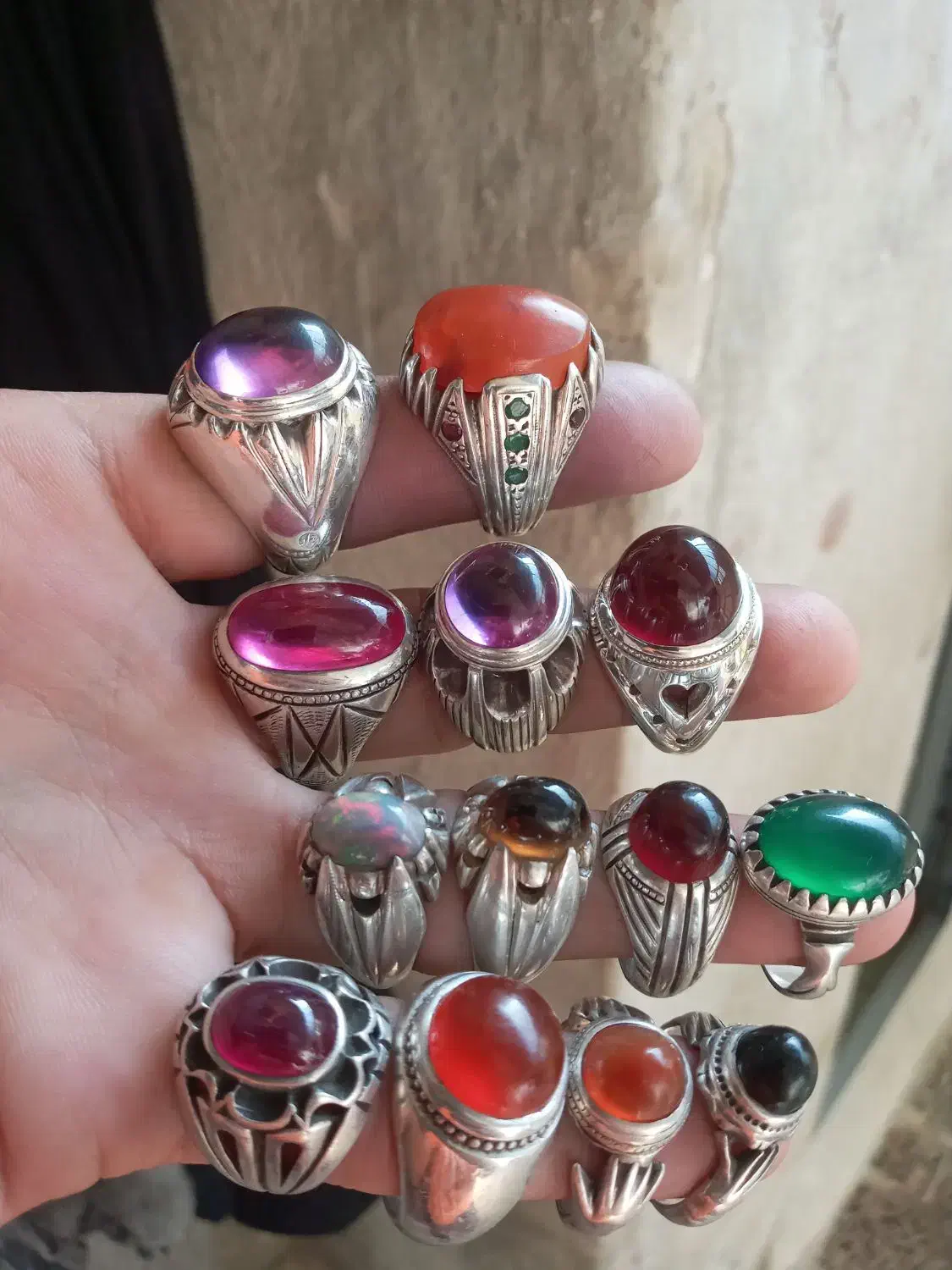 انگشتر نقره|جواهرات|قزوین, |دیوار