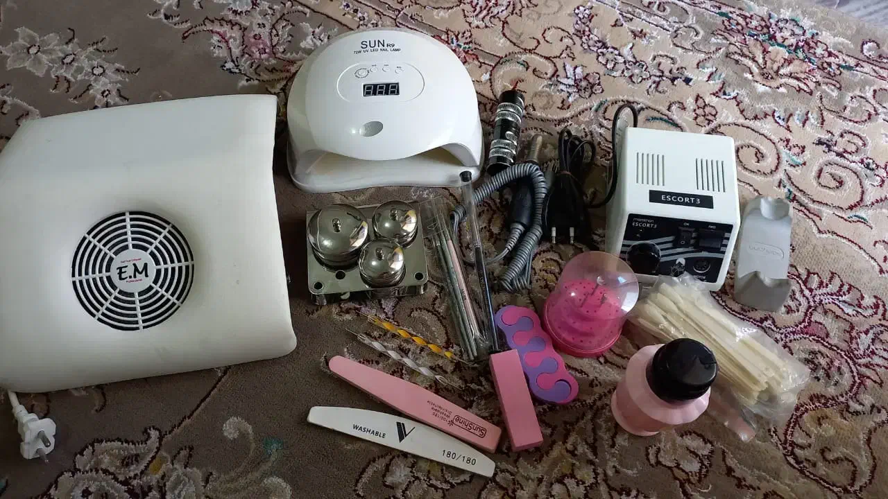 تمام وسایل کاشت ناخن|آرایشی، بهداشتی، درمانی|فردیس, فردیس|دیوار