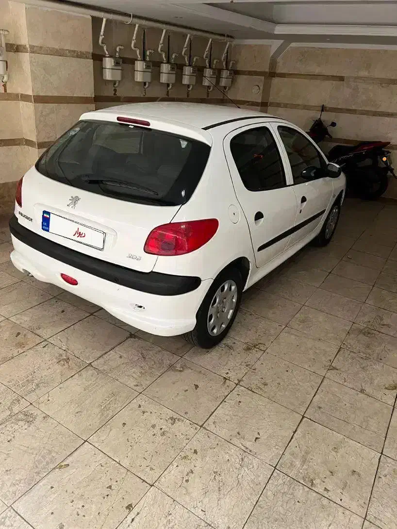 206 مدل ۹۶ تیپ ۲|خودرو سواری و وانت|تهران, شهرک صادقیه|دیوار