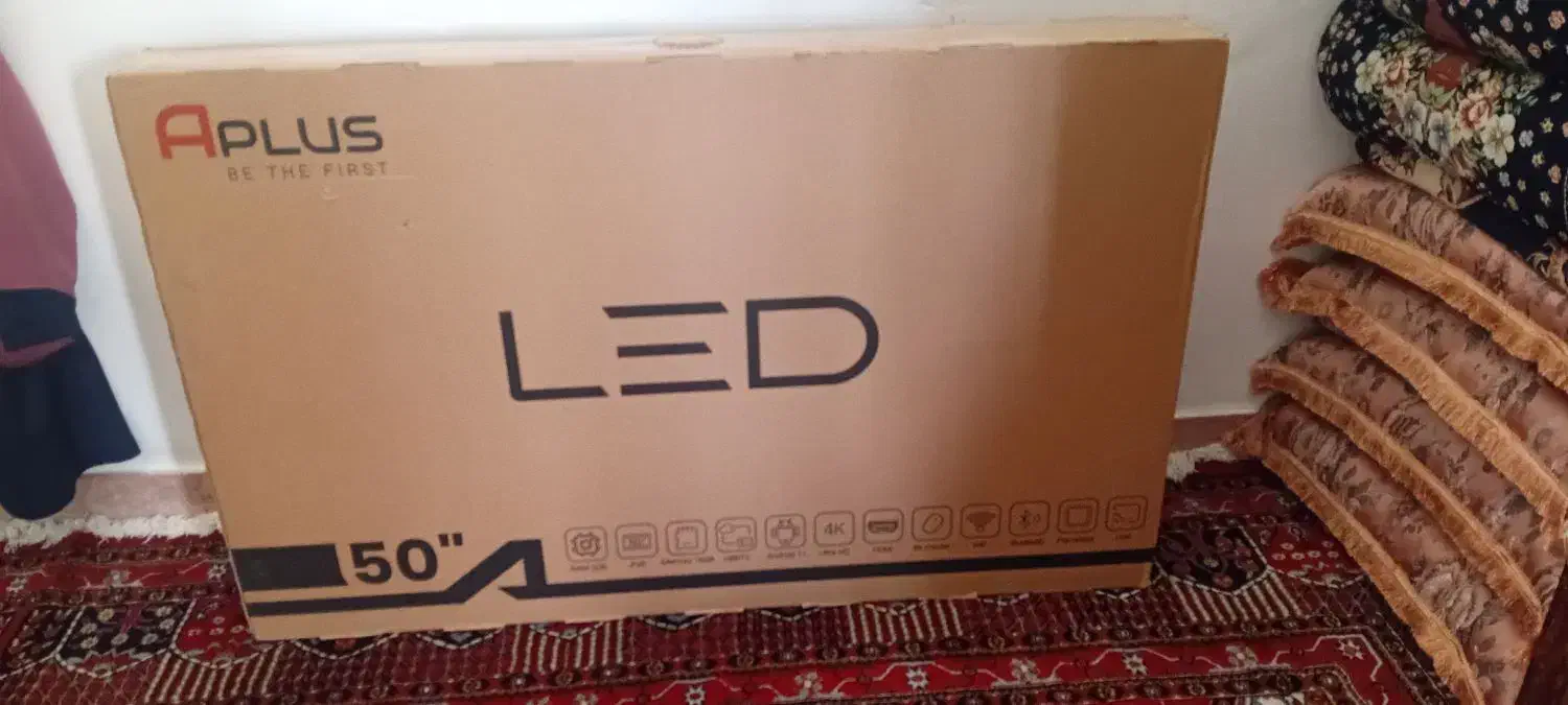 تلویزیون آکبند ۵۰اینچ|تلویزیون و پروژکتور|بروجرد, |دیوار