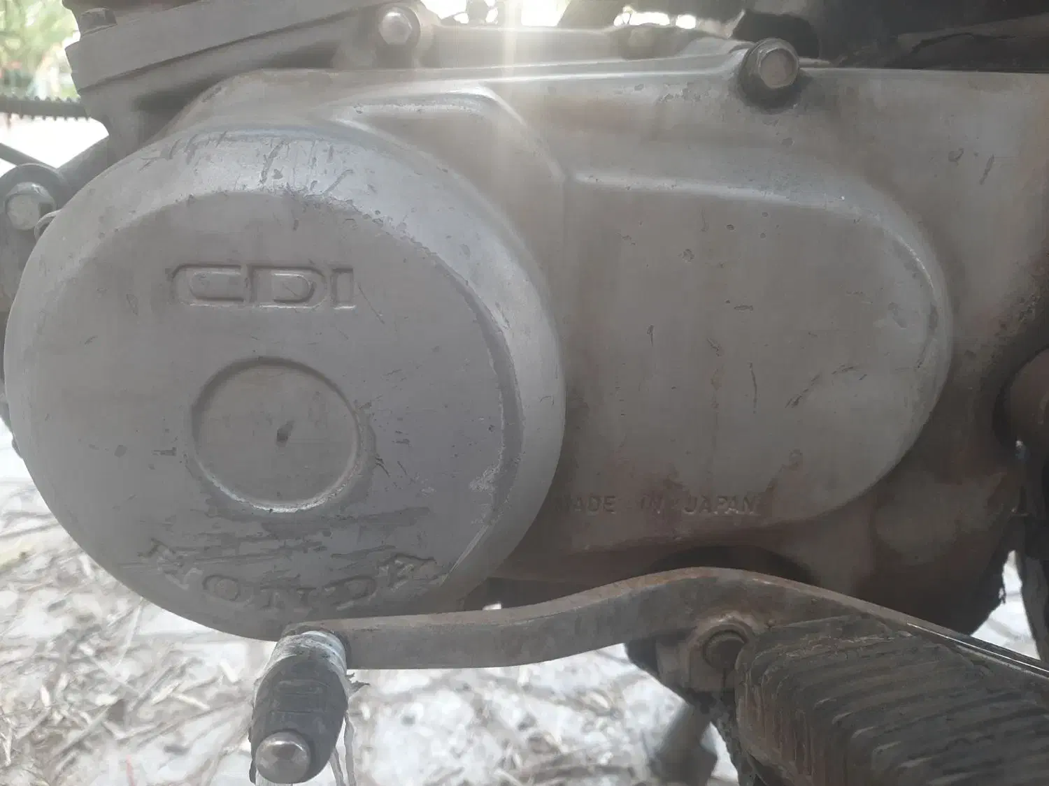 هندا ژاپن ۷۶ سرویس کامل شده کارت و سند پلاک قدیم|موتورسیکلت|کاشان, گبرها|دیوار