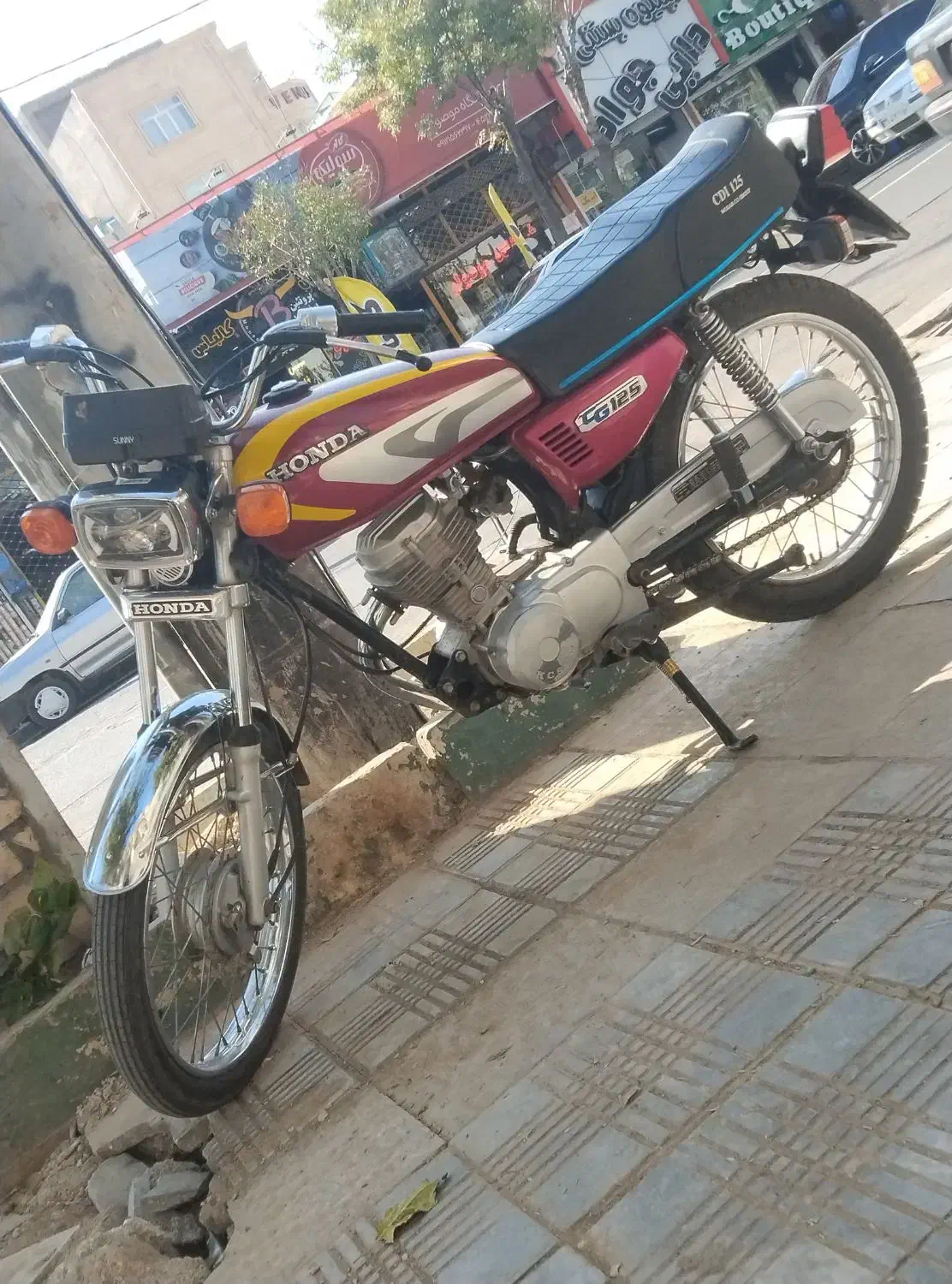 موتور هندا 125|موتورسیکلت|زرندیه, |دیوار