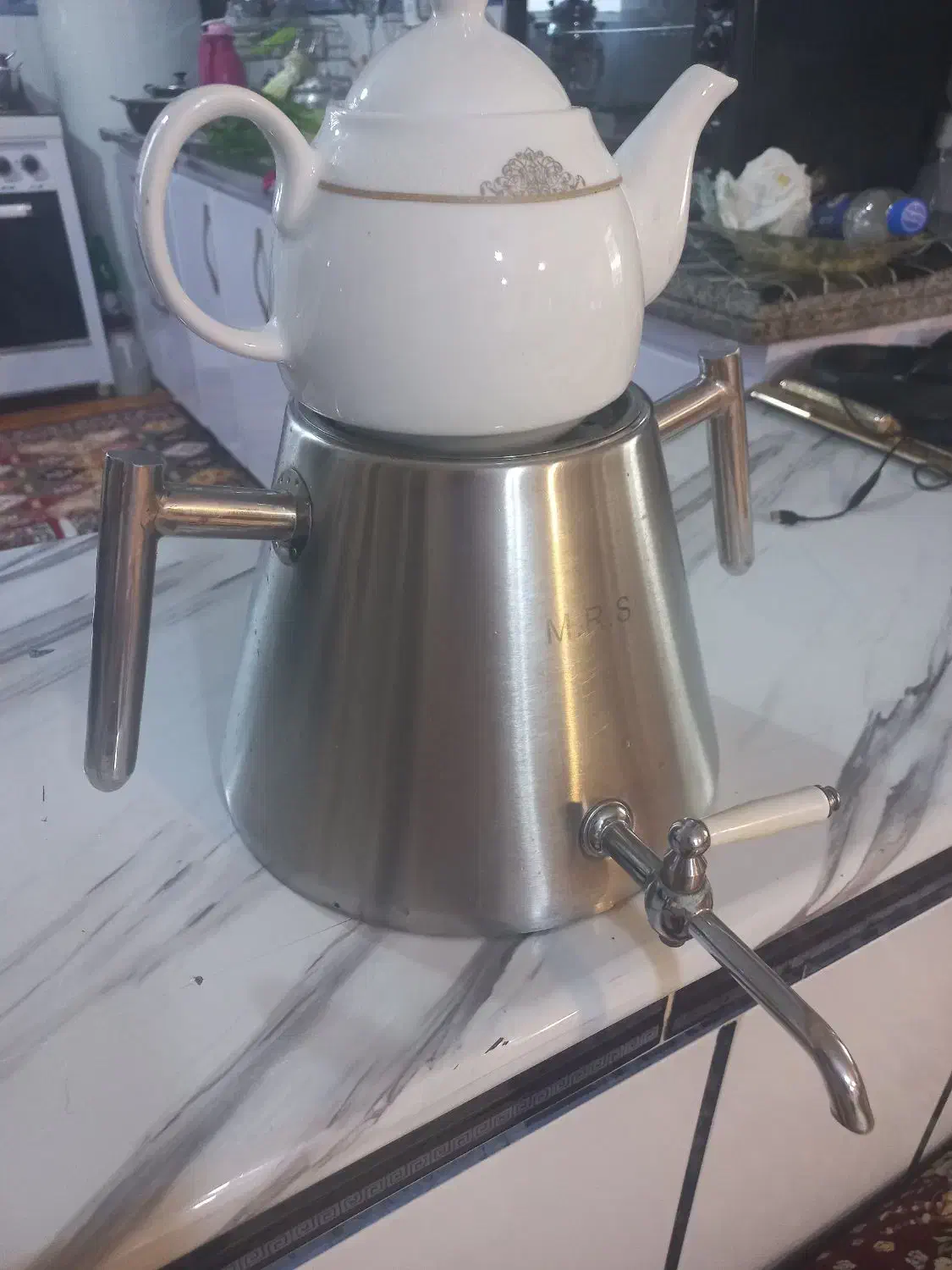 کتری قوری|قوری، کتری، قهوهساز دستی|نهاوند, |دیوار