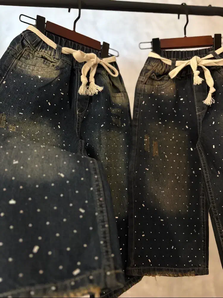 شلوار بگ نگین دار|کفش و لباس بچه|ری, شهادت|دیوار