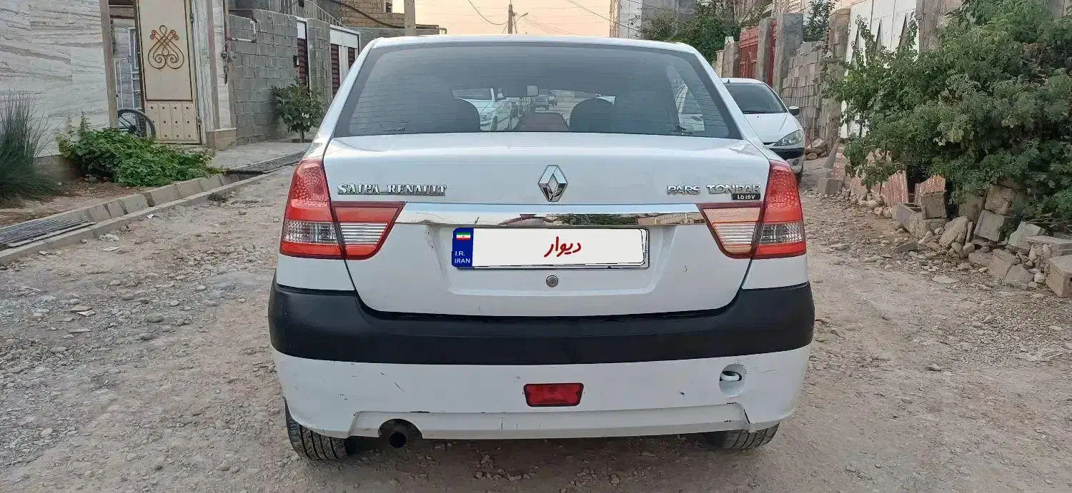 تندر ال۹۰ سفید ۹۵|خودرو سواری و وانت|یاسوج, |دیوار