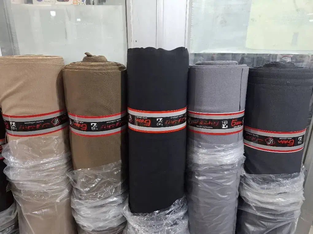 فروش عمده پارچه نصف نقد نصف سه ماه|عمدهفروشی|کاشمر, |دیوار