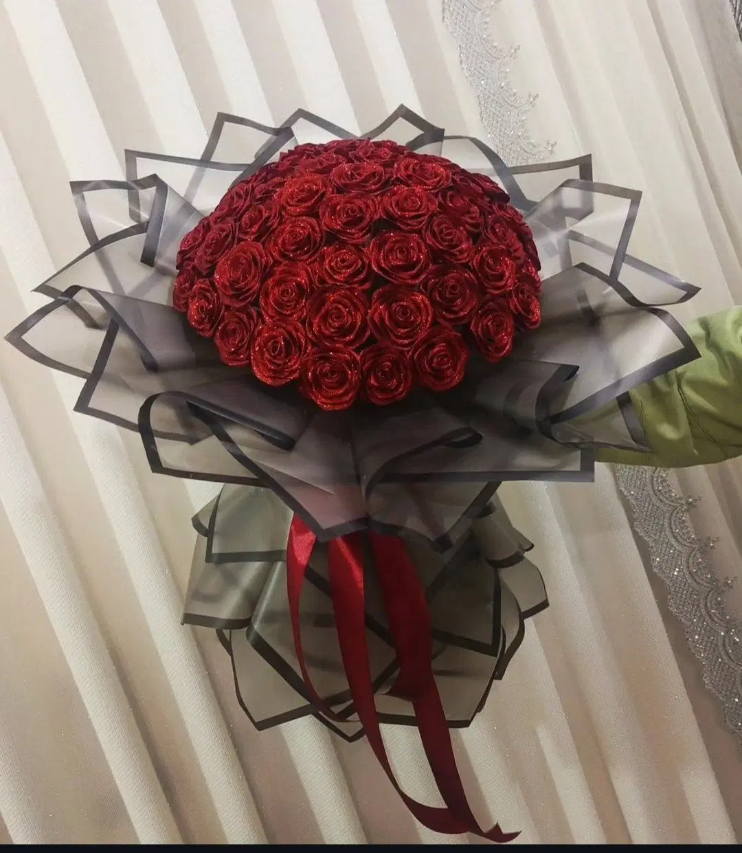 گل رز|گل مصنوعی|قروه, |دیوار