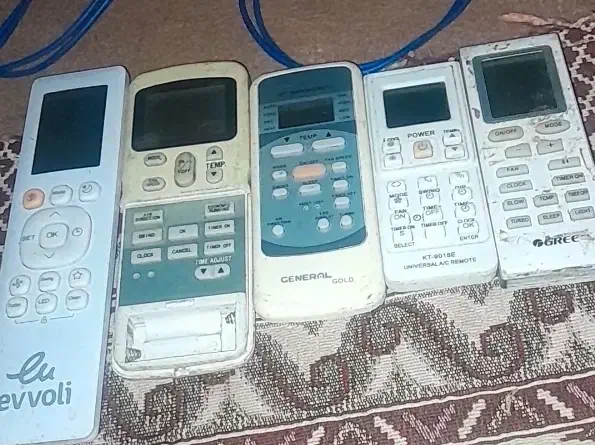 کنترل کولرهای اسپیلت 5عدد سالم و درحدنو|کولر گازی و فن‌کوئل|میناب, |دیوار