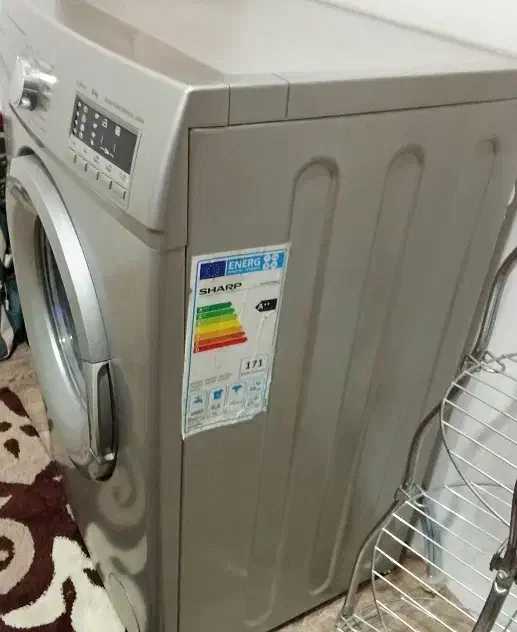 شارپ 6kg|ماشین لباسشویی و خشککن لباس|آزادشهر, |دیوار