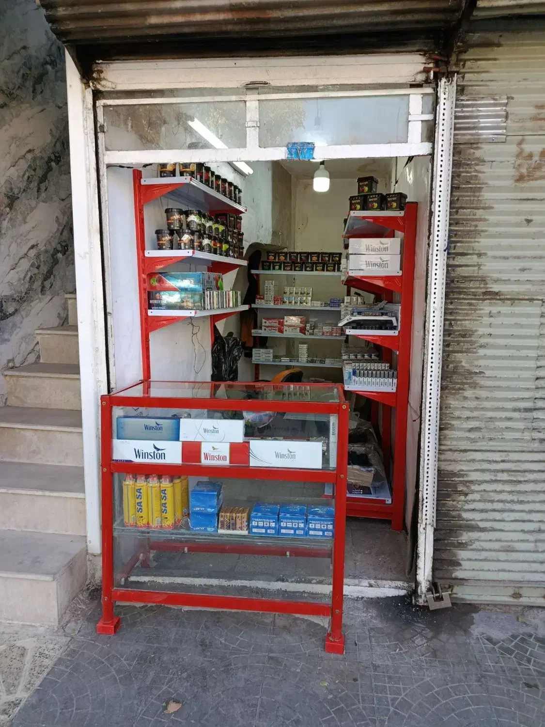 قفسه نو کلا ۲۰ روزه وصلش کردیم فروشی|فروشگاه و مغازه|بروجرد, |دیوار