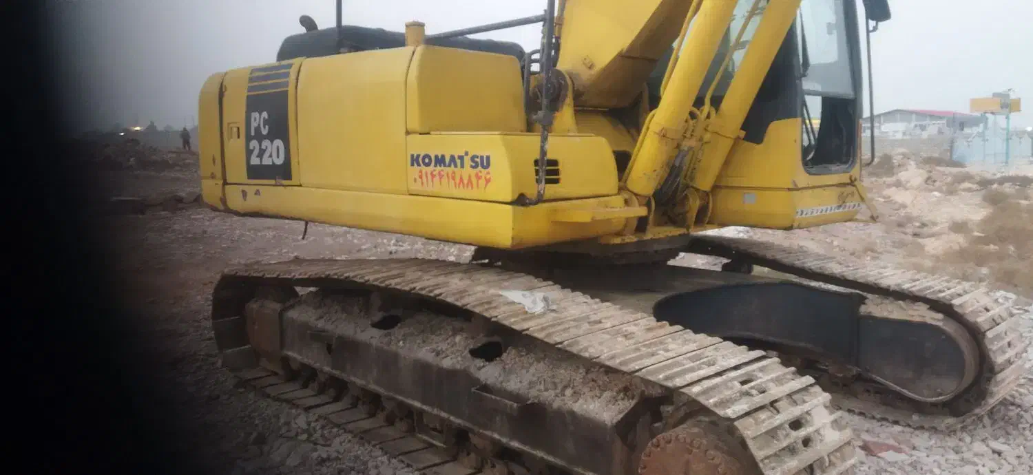 بیل مکانیکی خط 7 کوماتسو 220|خودرو سنگین|آذرشهر, |دیوار