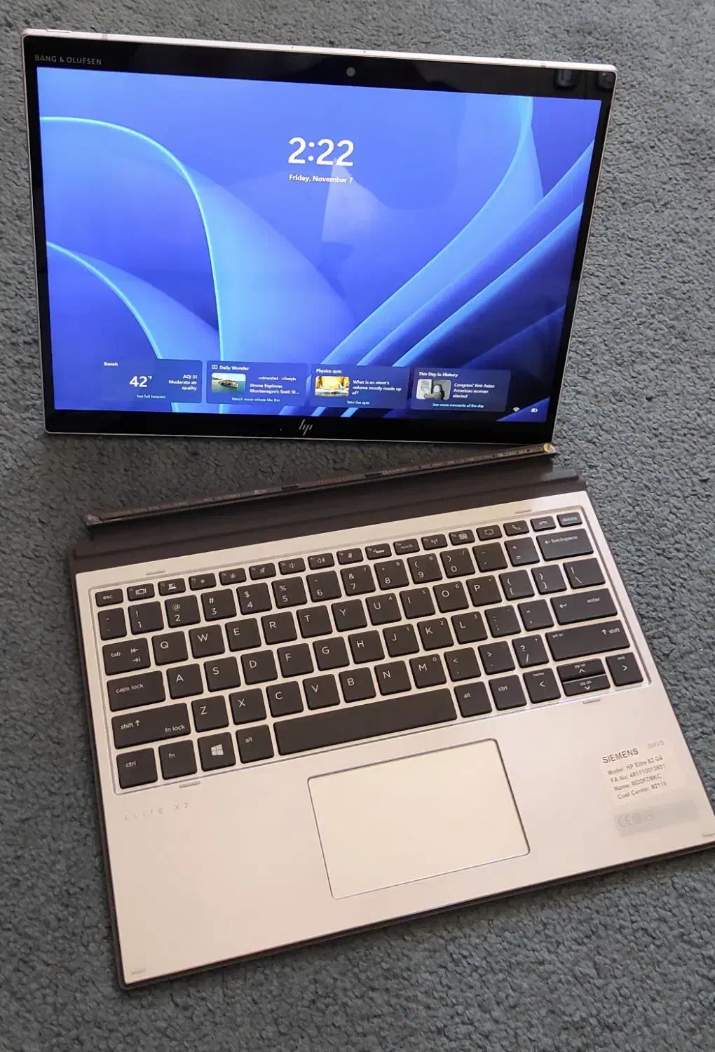 لپتاب hp elite x2 g4|رایانه همراه|بانه, |دیوار