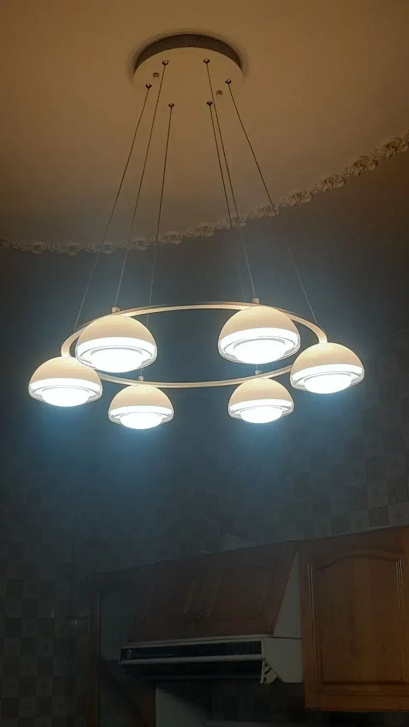 لوستر مینیمال|لوستر و چراغ آویز|شیراز, دینکان|دیوار