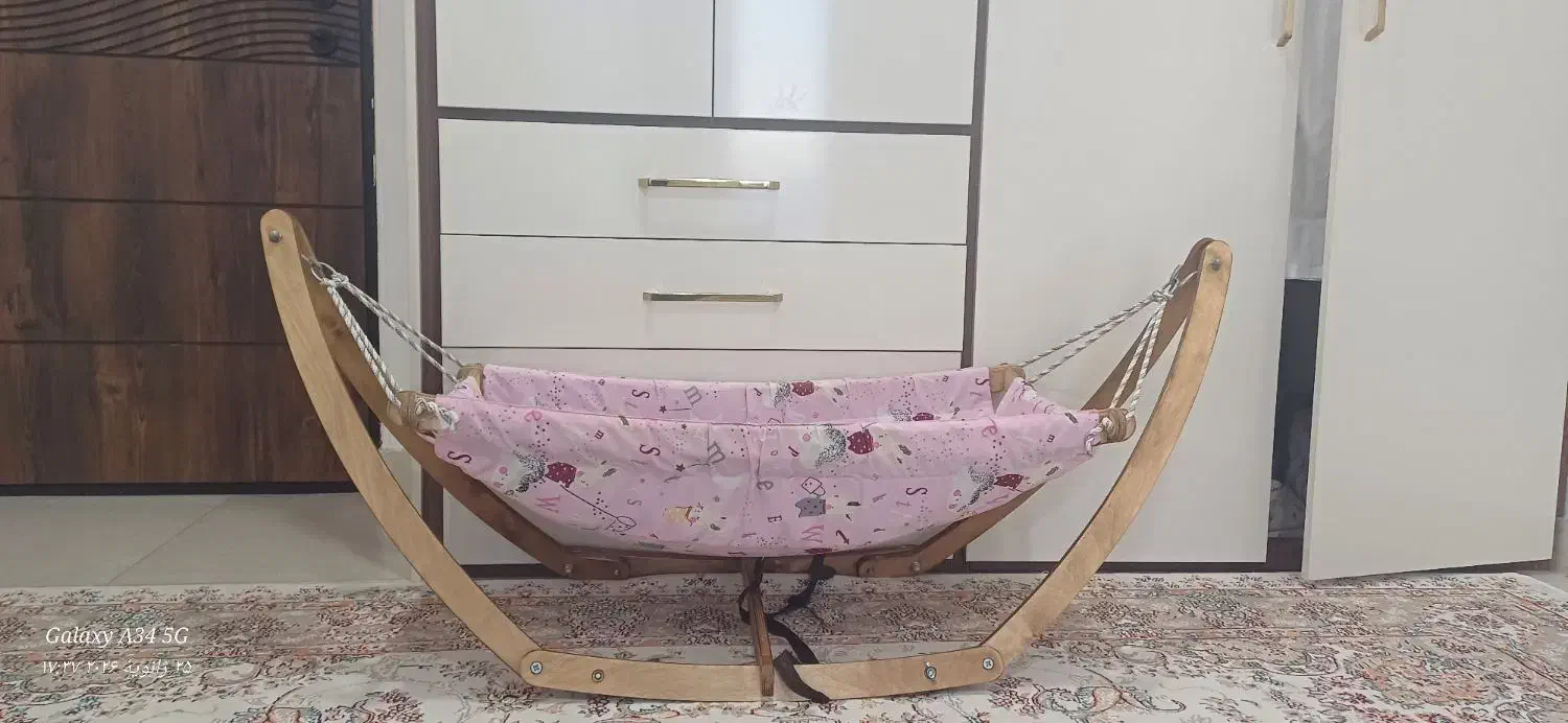 گهواره نانو تاشو|تخت و صندلی بچه|دیواندره, |دیوار