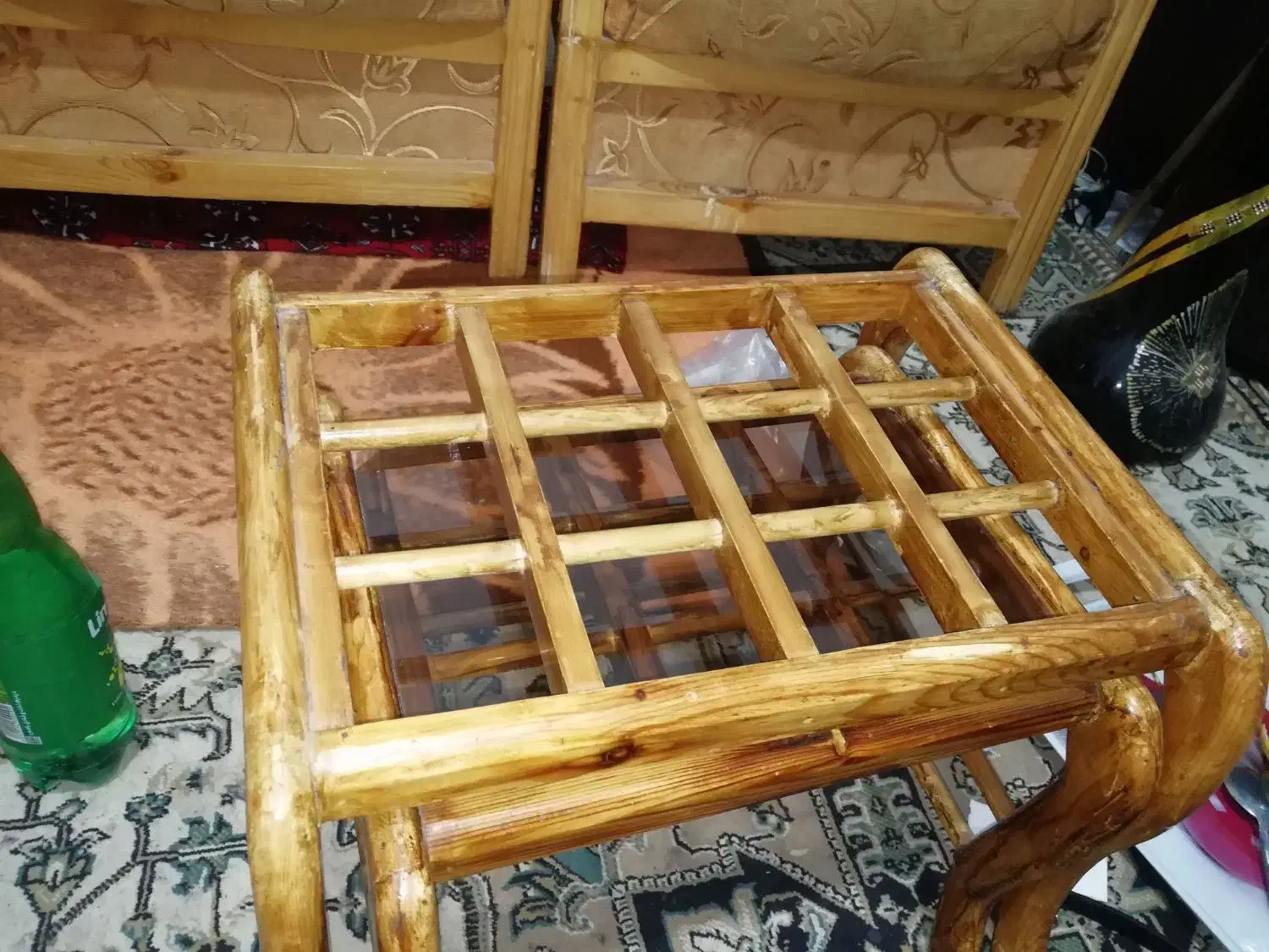 مبل 7نفره با چوب روسی|مبلمان خانگی و میز عسلی|شیراز, شهرک دارایی|دیوار