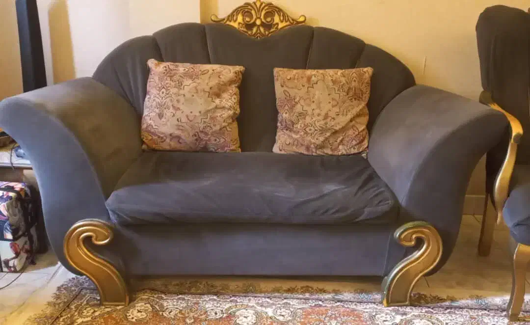 مبل ۷ نفره و نهارخوری ۸ نفره|مبلمان خانگی و میز عسلی|رشت, استقامت ۱|دیوار